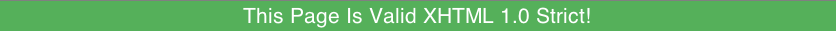 Valide XHTML !