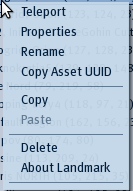 menu landmark