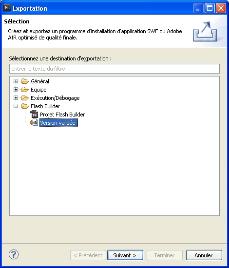 CDATA[
.
Au coeur de l'application
Fonctionnement
Règles du jeu
Voici les règles que j'ai établies : Le joueur a le droit à 15 essais ou à 45 secondes pour deviner le nombre, peu importe la difficulté choisie.
Déroulement du script
Voici une partie importante avant d'écrire un script : se demander quel cheminement il va adopter en fonction des événements (par exemple : interaction de l'utilisateur).
Au lancement de l'application (du jeu), la fonction
init()
(comme initialisation) sera exécutée (voir l'attributcreationComplete
de<s:WindowedApplication />
. Cette fonction attribuera des valeurs par défaut à des variables et modifiera les propriétés de certains objets de l'interface.Pour commencer à jouer, le joueur doit d'abord sélectionner la difficulté parmi 3 choix (facile, normal et difficile). Lorsque le joueur clique sur un bouton radio (bouton rond), on doit afficher le choix, pour cela on utilisera la fonction
afficherNiveau()
dans laquelle on passera en paramètre le libellé (label) ainsi que la valeur (value) correspondante. À noter que les valeurs sont respectivement : 400, 800 et 1000. C'est le nombre maximum que le script pourra piocher. Si on choisit le niveau difficile, alors le script choisira un nombre aléatoire compris entre 0 et 1000.Une fois le choix sélectionné, le joueur clique sur "Commencer". Dès lors, la fonction
genererNombre()
sera exécutée avec en paramètre la valeur du bouton radio sélectionné (donc 400, 800 ou 1000). Le nombre aléatoire sera alors généré, la partie haute de l'application sera désactivée et celle du bas activée. On met également le chrono en route, car le joueur a 45 secondes.À présent le joueur peut commencer à essayer des nombres. En validant (clic sur "J'ai de la chance"), la fonction
verifierNombre()
est exécutée avec en paramètre le nombre tapé par le joueur. La fonction compare alors le nombre aléatoire et le nombre tapé par le joueur. En plus de faire les comparaisons habituelles (inférieur ou supérieur), la fonction vérifie que le nombre ne vient pas d'être tapé. Si le nombre aléatoire correspond au nombre tapé par le joueur, alors la fonctiongestionResultat()
est appelée en prenant en paramètre "gagne". Elle affiche le résultat et affiche ou cache certains éléments de l'interface.On propose alors au joueur de recommencer à jouer. Si "Oui" la fonction
init()
est exécutée et le cheminement recommence. Si "Non", on ferme l'application grâce ànativeApplication.exit()
.
Le code
Avant de vous montrer du code, nous devons importer des packages, sauf que cette fois, nous importons des packages ActionScript et non pas MXML. Ce sont en fait des ensembles de classes déjà créées dont nous allons nous servir. :euh:
import flash.events.TimerEvent;
import flash.utils.Timer;
import mx.controls.Alert;
import mx.events.MenuEvent;
Nous en aurons besoin pour gérer le timer (notre chrono), et le petit menu qui sert plus à faire joli qu'autre chose.
Encore une chose, nous allons déclarer des variables utiles à notre application.
private var nombreAleatoire:Number; // le nombre à trouver
private var nombreTentatives:Number = 0; // nombre d'essais du joueur
private var nombreEntreTmp:Number = 0; // le dernier nombre entré
private var timer:Timer; // le chrono
À partir de maintenant il va falloir être concentré car je vais vous mettre du code et le commenter, essayez de vous rappeler le déroulement des actions.
// fonction exécutée au lancement de l'application
private function init():void { // le void signifie que la fonction retourne rien
tentatives.text = "0";
tentatives.setStyle("color", "#0b333c");
nombreTentatives = 0;
secondesText.text = "0";
nombreEntreTmp = 0;
recommencer.visible = false; // on cache le bloc qui propose de recommencer
resultat.text = "";
facile.enabled = true;
facile.selected = true;
normal.enabled = true;
difficile.enabled = true;
commencer.enabled = true;
nombreEntree.editable = false;
nombreEntree.enabled = false;
nombreEntree.text = "";
afficherNiveau(facile.label,parseInt(facile.value.toString())); // niveau facile
}
// fonction qui affiche le niveau choisi
private function afficherNiveau(label:String,niveau:Number):void {
niveauText.text = label +" (0 - "+ niveau.toString() +")"; // concaténation avec "+"
}
// fonction qui génère le nombre en fonction du niveau choisi
private function genererNombre(max:Number):void {
nombreAleatoire = Math.round(Math.random() * max); // création du nombre aléatoire
chance.enabled = true;
nombreEntree.editable = true;
nombreEntree.enabled = true;
facile.enabled = false;
normal.enabled = false;
difficile.enabled = false;
commencer.enabled = false;
feu_vert.visible = true;
feu_rouge.visible = false;
timer = new Timer(1000, 45); // intervalle de 1000 ms jusqu'à 45 s
timer.addEventListener(TimerEvent.TIMER, compteur); // on appelle compteur()
timer.addEventListener(TimerEvent.TIMER_COMPLETE, compteurTermine); // à 45 s on appelle compteurTermine()
timer.start(); // on lance le compteur
nombreEntree.setFocus(); // on donne le focus
}
// fonction qui met à jour le compteur
private function compteur(evt:TimerEvent):void {
var tmr:Timer = evt.currentTarget as Timer;
secondesText.text = tmr.currentCount.toString(); // on affiche
}
// fonction exécutée lorsque le compteur est terminé
private function compteurTermine(evt:TimerEvent):void {
gestionResultat("perdu");
}
// fonction qui compare le nombre entré et le nombre aléatoire
private function verifierNombre(nombreEntre:Number):void {
if(nombreEntre.toString() !== null) {
if(nombreEntreTmp == nombreEntre) { // si on tape le même nombre que le précédent
resultat.text = "Vous avez déjà validé ce nombre : "+ nombreEntreTmp;
} else {
if(nombreEntre > nombreAleatoire) {
resultat.text = "Votre nombre est trop grand : "+ nombreEntre;
} else if(nombreEntre < nombreAleatoire) {
resultat.text = "Votre nombre est trop petit : "+ nombreEntre;
} else if(nombreEntre == nombreAleatoire) {
gestionResultat("gagne");
timer.stop(); // arrêt du chrono
}
nombreEntreTmp = nombreEntre; // mise en mémoire le dernier nombre tapé
// on modifie le compteur des tentatives
if(nombreTentatives < 15) {
if(nombreTentatives >= 10) {
tentatives.setStyle("color", "#ff0000"); // on met en rouge
}
nombreTentatives++;
tentatives.text = nombreTentatives.toString();
} else {
gestionResultat("perdu");
timer.stop(); // arrêt du chrono
}
}
nombreEntree.setFocus(); // on donne le focus
}
}
// fonction qui gère "gagné" ou "perdu"
private function gestionResultat(res:String):void {
if(res == "gagne") { // gagné
resultat.text = "Gagné, "+ nombreAleatoire;
} else { // perdu
resultat.text = "Perdu, le nombre était "+ nombreAleatoire;
}
nombreEntree.enabled = false;
chance.enabled = false;
feu_vert.visible = false;
feu_rouge.visible = true;
recommencer.visible = true;
}
Et en bonus, le menu :
// fonction qui gère le menu
private function actionMenu(event:MenuEvent):void {
if(event.item.@data == "fermer") {
nativeApplication.exit();
} else if(event.item.@data == "regles") {
Alert.show("Le but du jeu est de deviner le plus rapidement le nombre tiré au sort par le programme.\nVous avez 45 secondes ou 15 essais !", "Règles");
} else if(event.item.@data == "credits") {
Alert.show("Syl.\nMail : sylouuu@gmail.com ", "Crédits");
}
}
Code complet
Récupérer le code MXML pour Flex 4.
Récupérer le code MXML pour Flex 3.
Un petit jeu pour 7 Ko c'est plutôt correct ? :D
Ah je vous ai pas dit, pour lancer l'application depuis l'IDE il faut cliquer sur l'icône à fond vert qui contient un triangle blanc (raccourci Ctrl + F11).
Maintenant si vous voulez envoyer votre jeu à vos amis, ou même l'installer sur votre ordinateur il faut l'exporter. Pour ce faire, clic droit sur le projet puis Exporter... >
![Image utilisateur