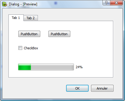 Widgets conteneurs