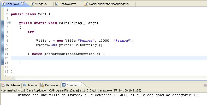 Correction du bug