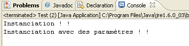 Instanciation dynamique