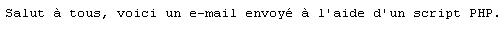 Format texte