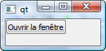 La fenêtre principale