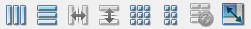Barre d'outils des layouts