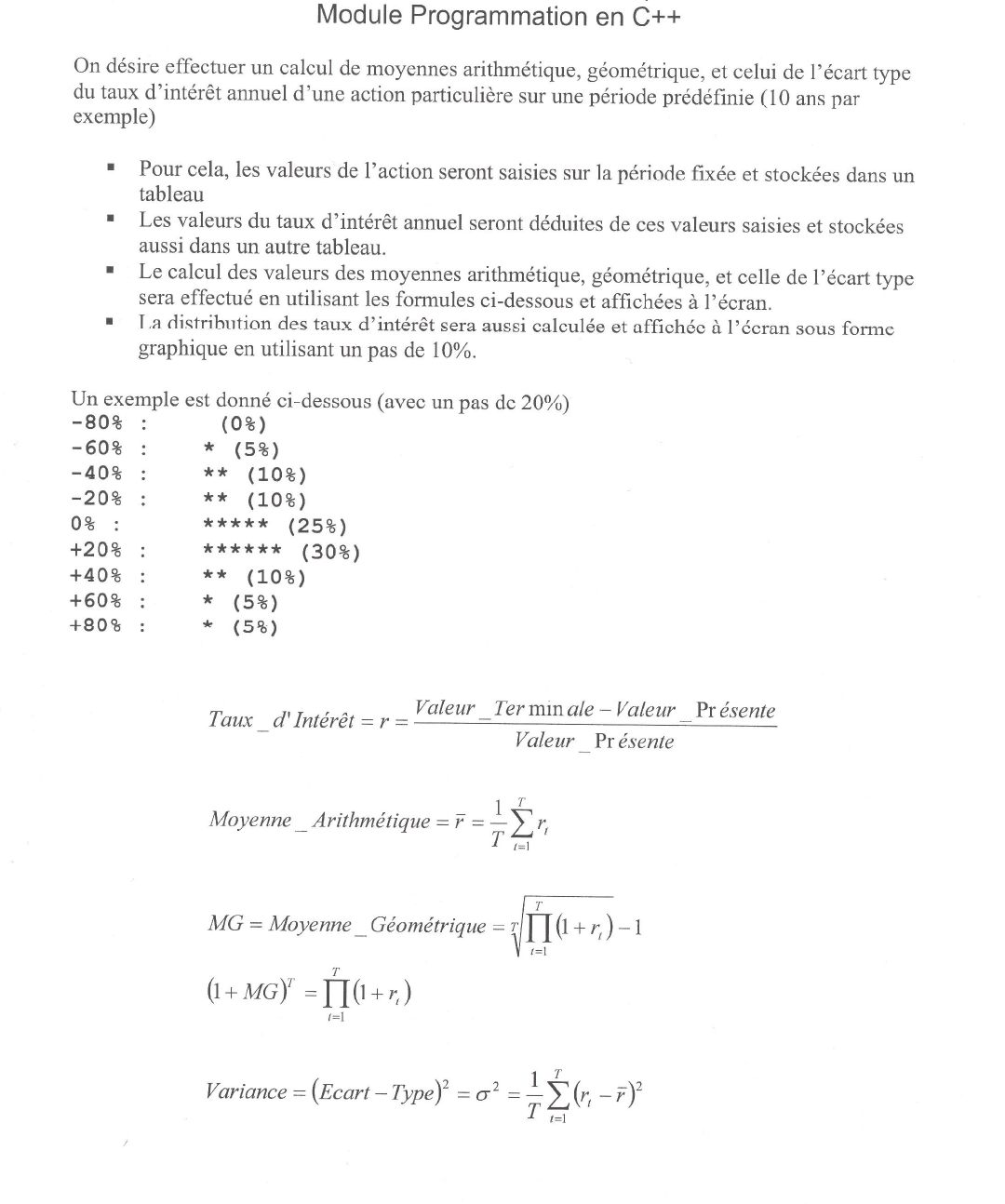EXERCICES C++ - EXERCICES C++ par youssefinfo - page 1 - OpenClassrooms