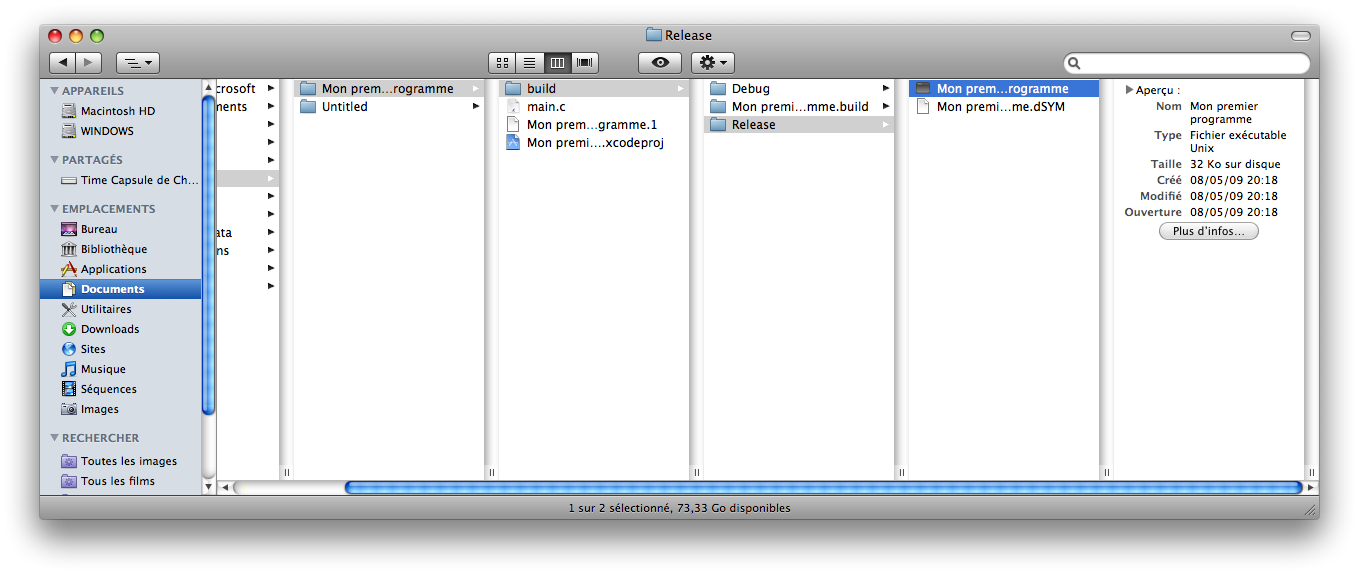 [Résolu] Quelle est l'extension .exe sous Mac avec Xcode? - J'ai beau ...
