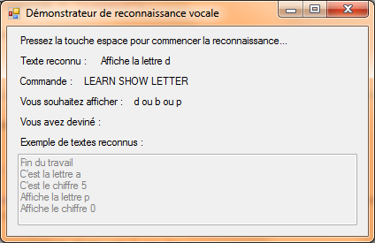 Démonstrateur