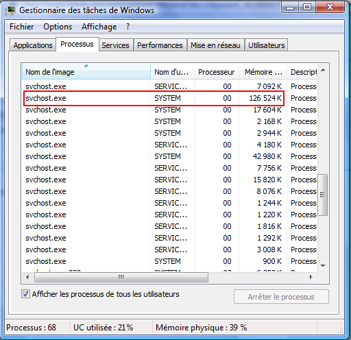 Svchost.Exe 100 Cpu Win Vista