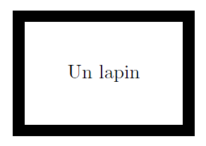 Texte encadré