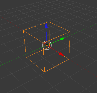 La vue Wireframe en Object Mode