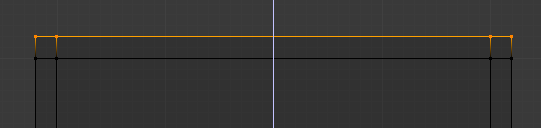 Extrusion des points supérieurs