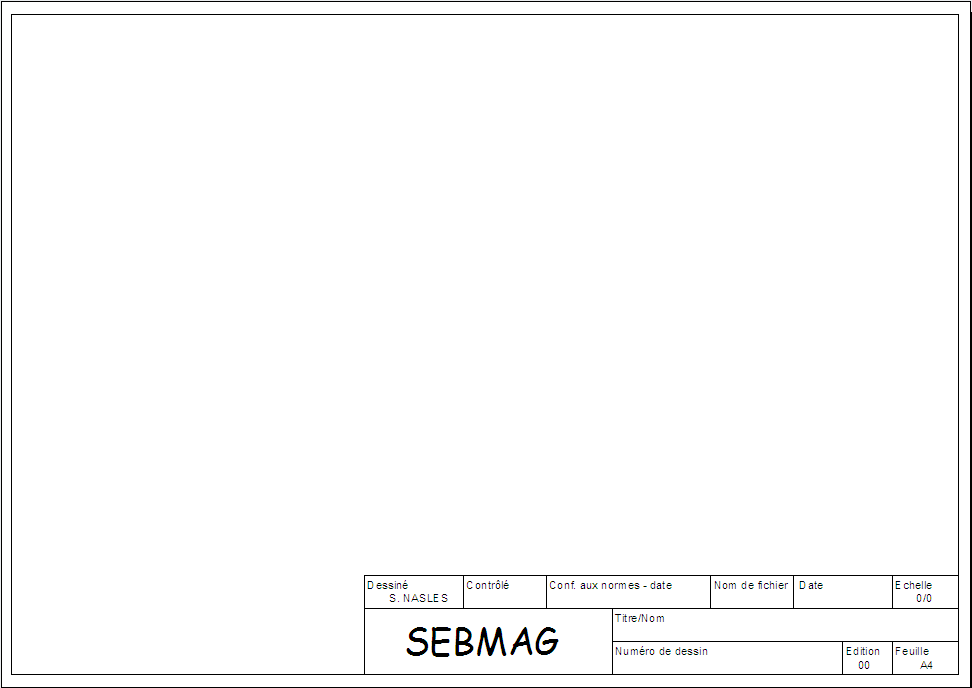 cartouche a3 autocad