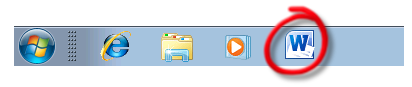 Word est maintenant accessible en un seul clic de souris