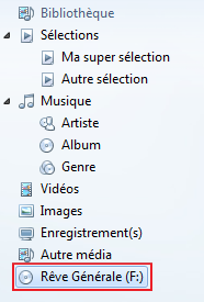 CD inséré