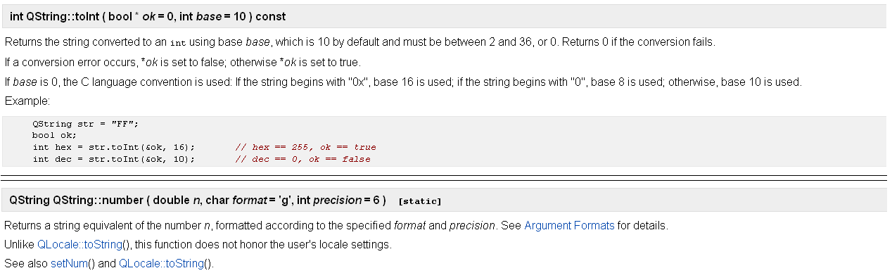 Qsting - int dans QLineEdit - QString par ia_linux - page 1 ...