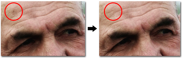 Papi retouché