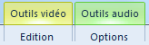 Indication sur les onglets