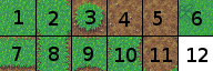 Tileset de base numéroté