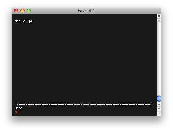 [Résolu] [Bash], remonter d'une ligne dans la console - Bash, hein! Pas ...