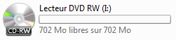 CD dans l'Ordinateur