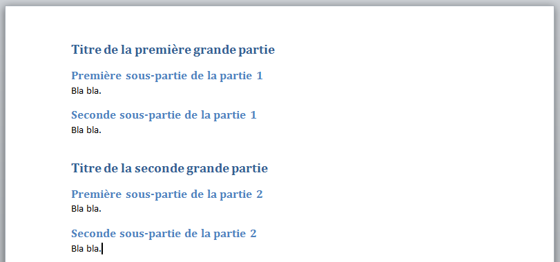 Texte mis en forme