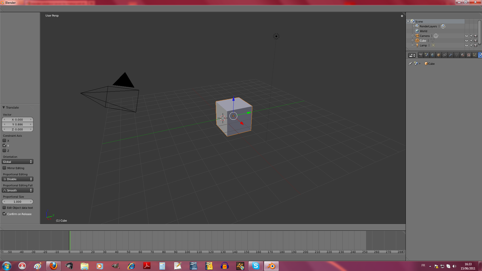 [Résolu] [Blender] Les menus ont disparus !!! Windows 7 par little