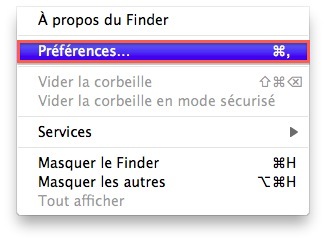 Menu Finder