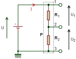 Figure 22 : calcul de la tension U_2