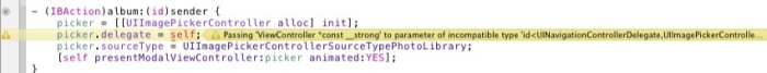 Xcode affiche des informations complémentaires sur le problème