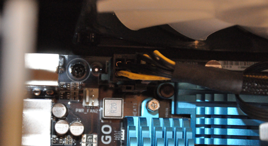 Alimentation du CPU