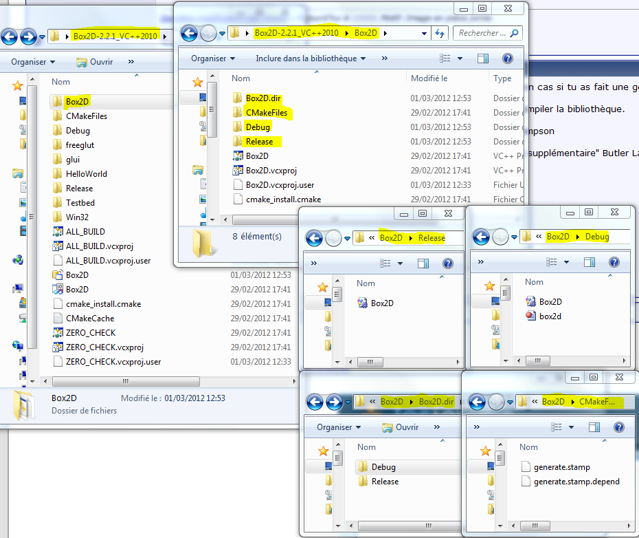 Compiler Box2D pour Visual C++ 2010 par sephirotte - page 1 ...
