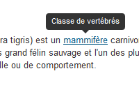 Apparence d'une info-bulle