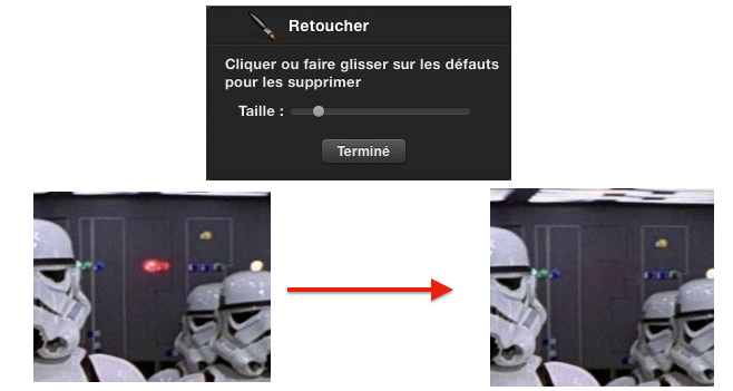 Retoucher une photo