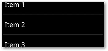 Une liste simple