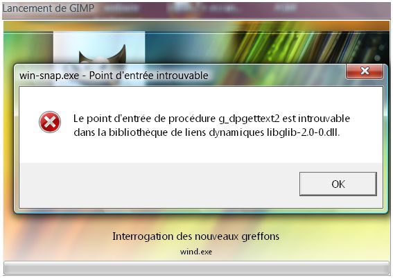 [Résolu] Problème avec the GIMP par mok33 - page 1 - OpenClassrooms