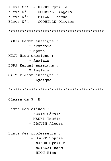 Test de notre DAO