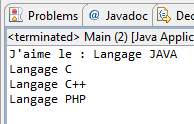 Utilisation d'un constructeur avec une enum