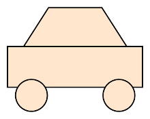 La voiture vue de l'extérieur