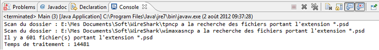 Le temps de traitement du code est long