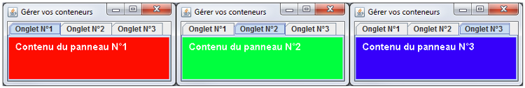 Plusieurs onglets