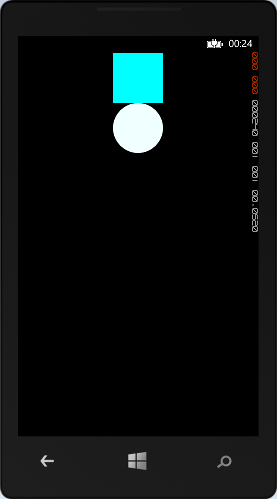 Affichage d'un rectangle et d'une ellipse grâce à leurs contrôles respectifs