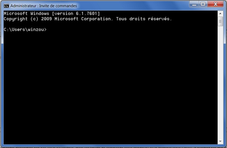 La console Windows