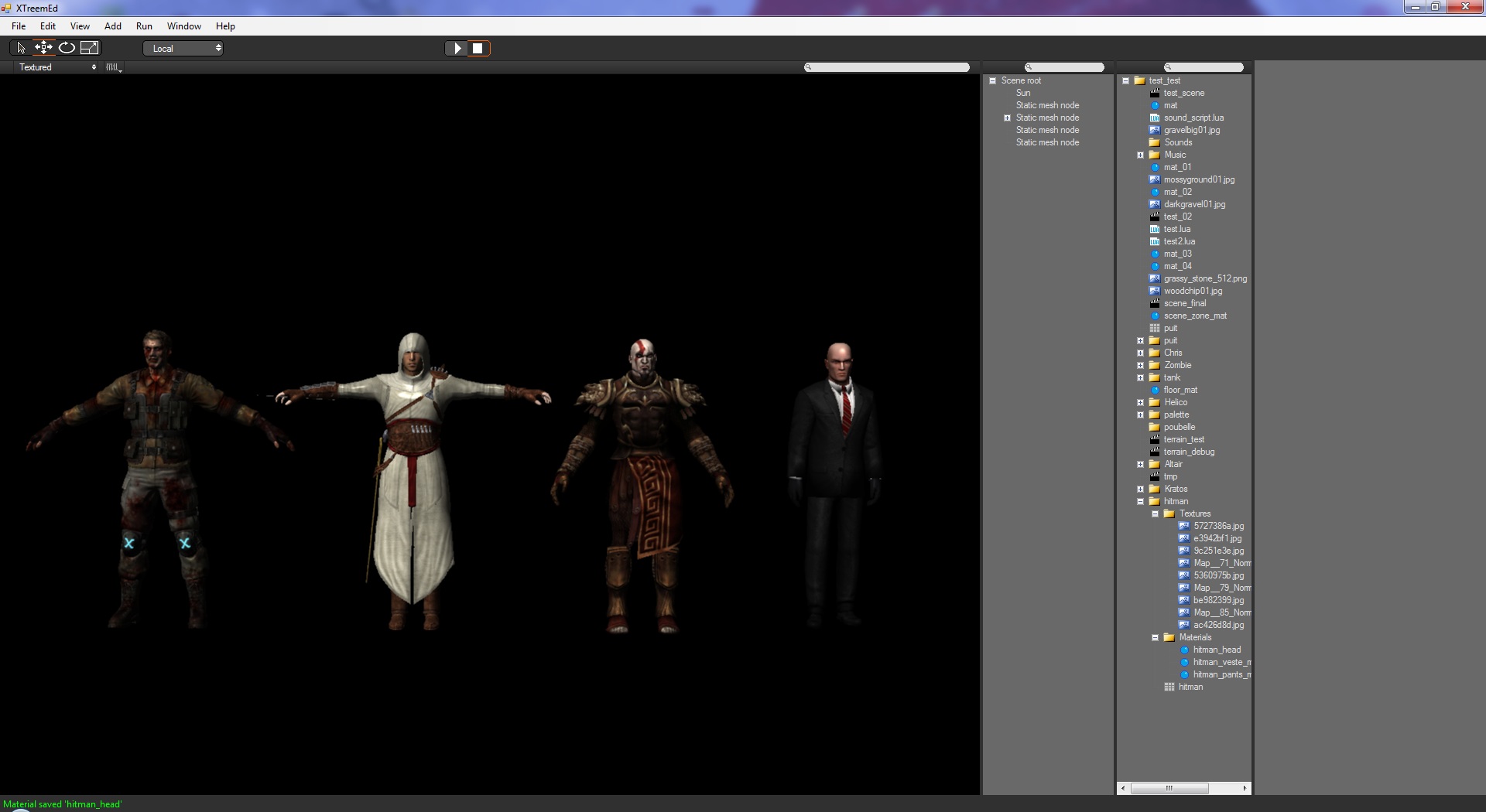 Exstream Engine XTreem Engine: Un moteur 3D clé en main. - SDK, Editeur, scripting ...