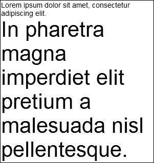 La deuxième phrase en taille 42 cette fois-ci.