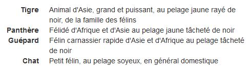 Une description horizontale