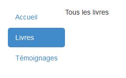 Onglets à gauche
