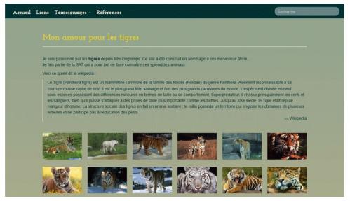 Un carrousel simple