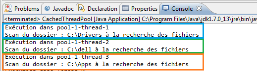 Exécution en parallèles