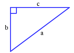 Un triangle rectangle
